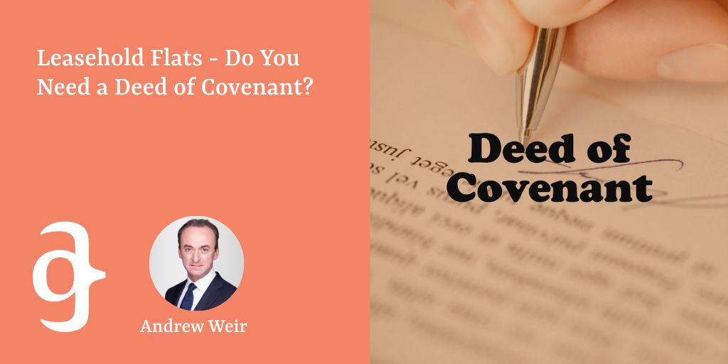 deed of covenant on assignment of lease