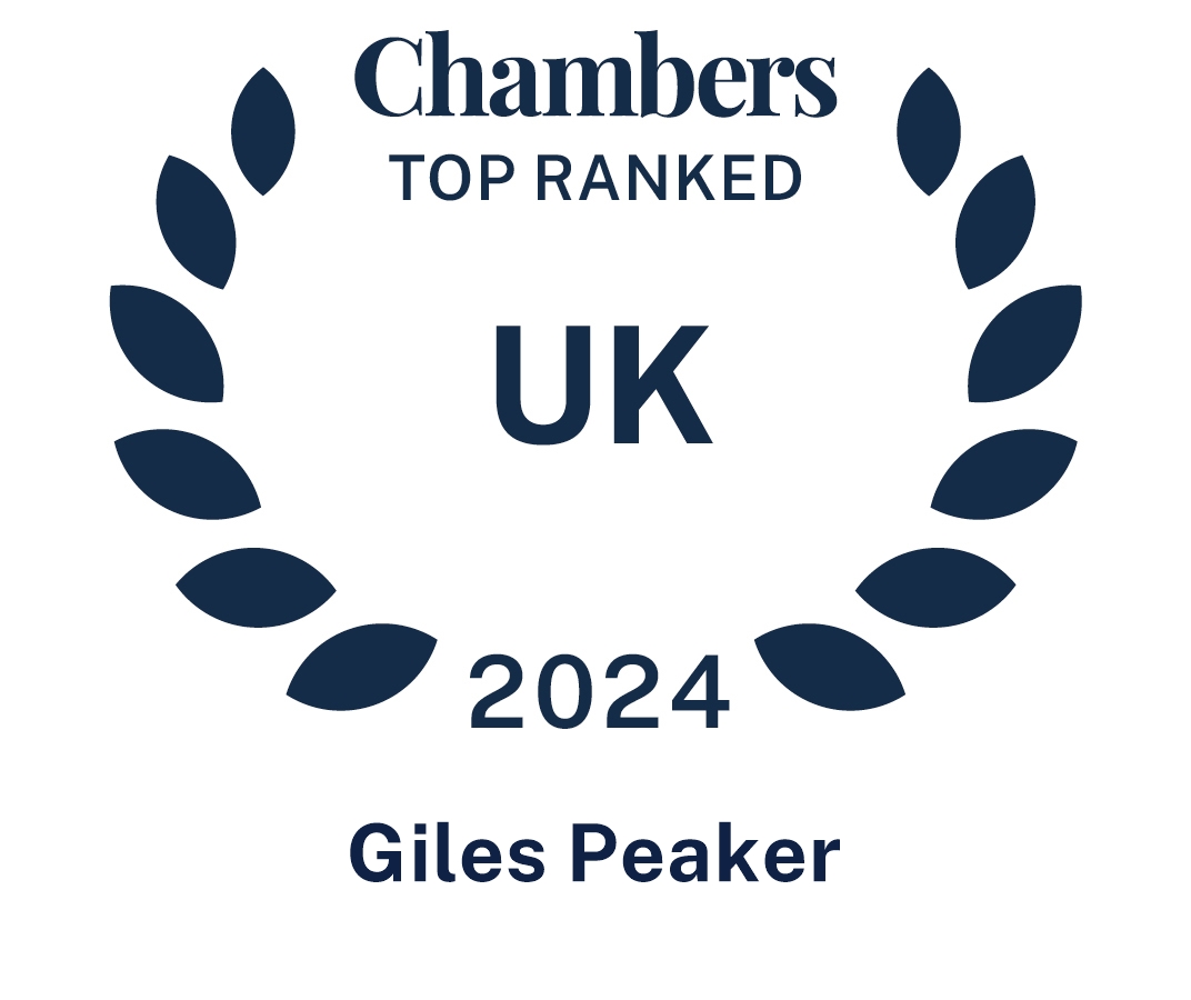 Giles Peaker - Chambers 2024
