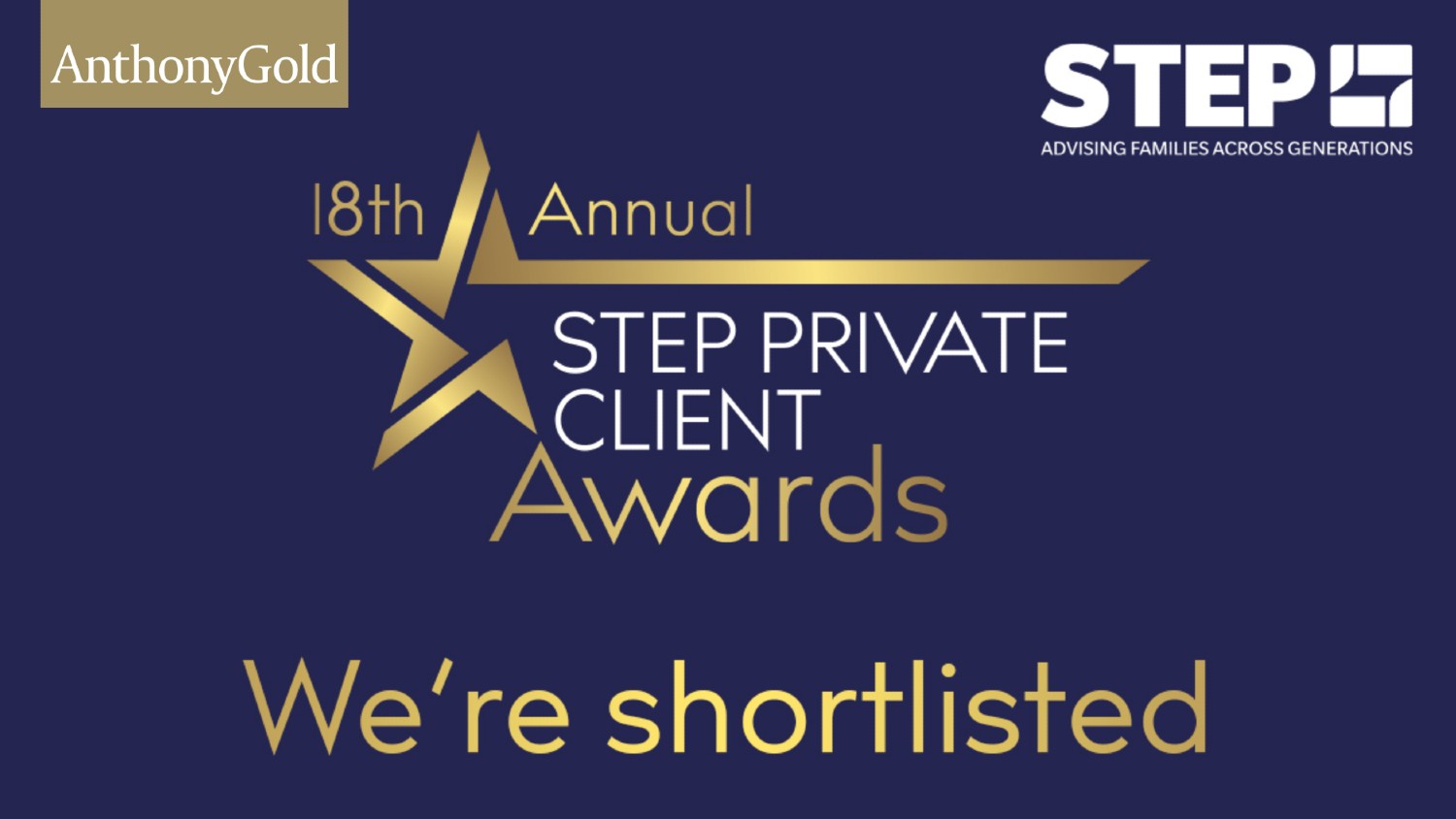 STEP Awards 18th Edition - Shortlisted