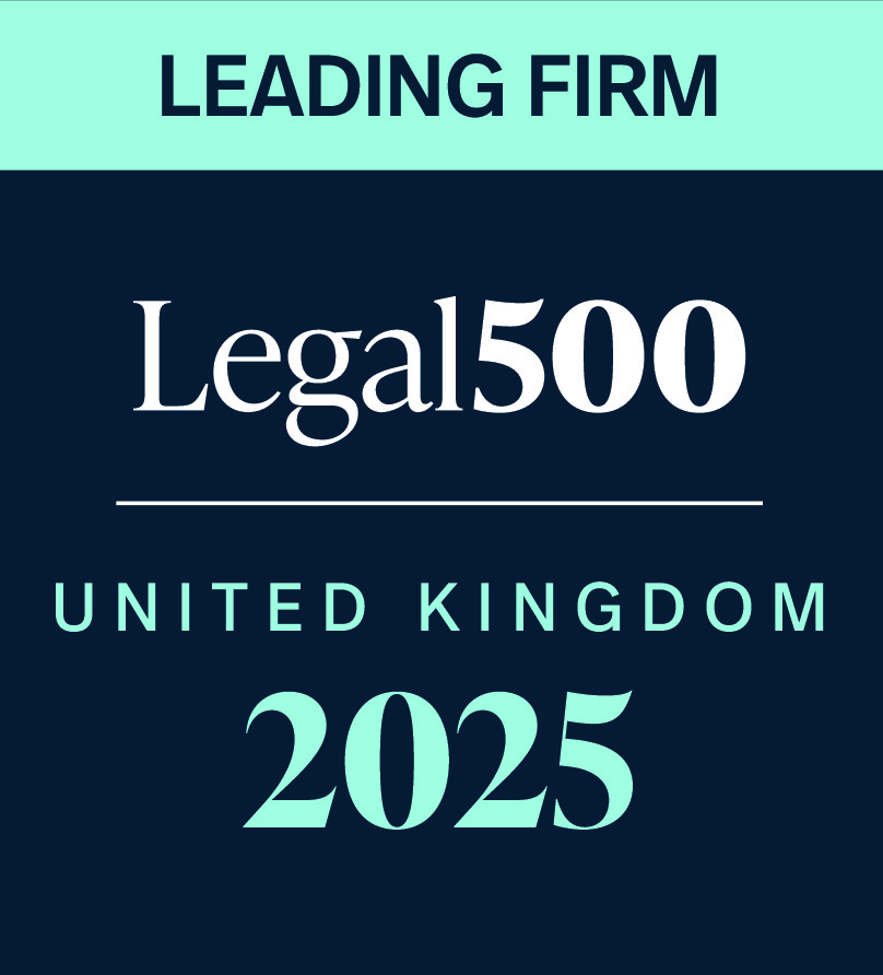 Legal 500 - Leading Firm 2025