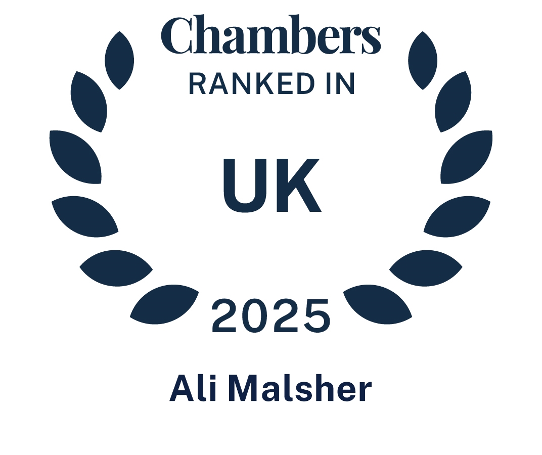 Ali Malsher - Chambers 2025