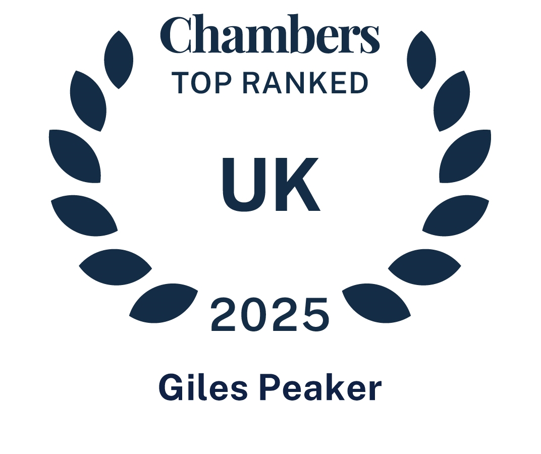 Giles Peaker - Chambers 2025